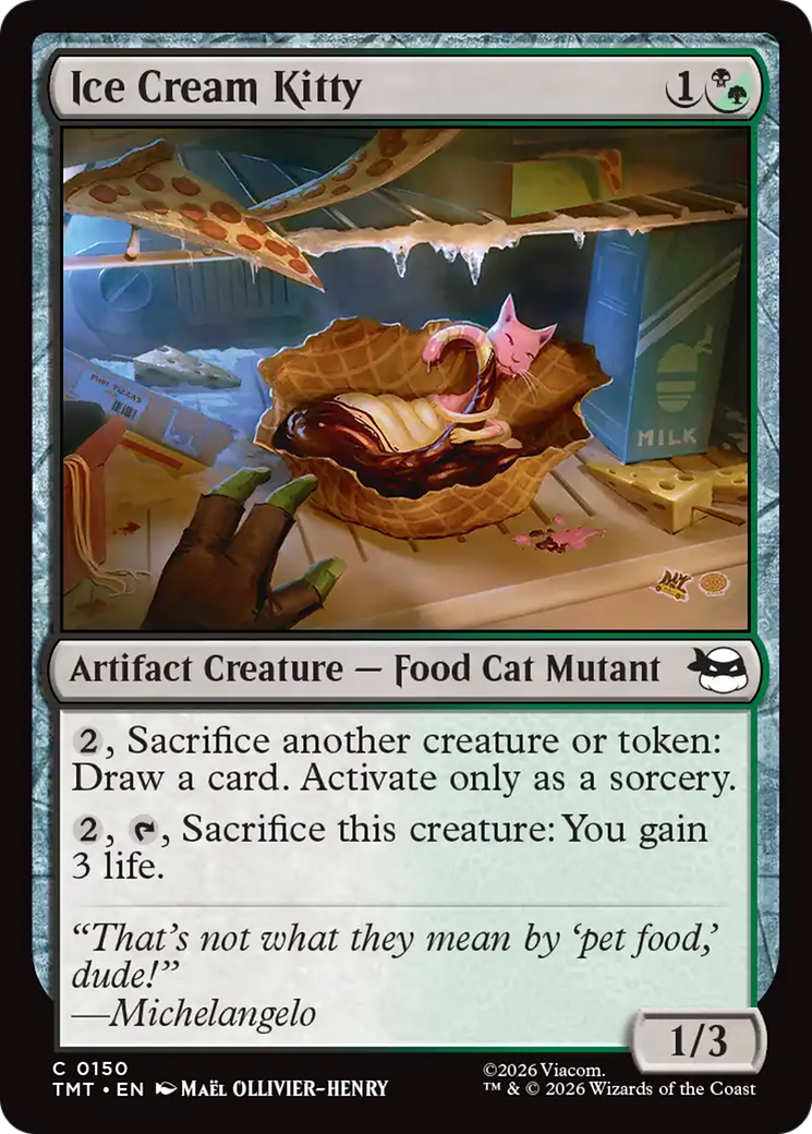 Ice Cream Kitty [Teenage Mutant Ninja Turtles] | Exor Games Dartmouth