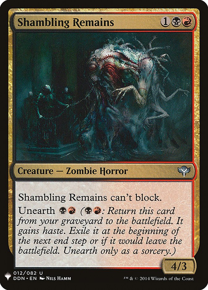 Shambling Remains [Mystery Booster] | Exor Games Dartmouth