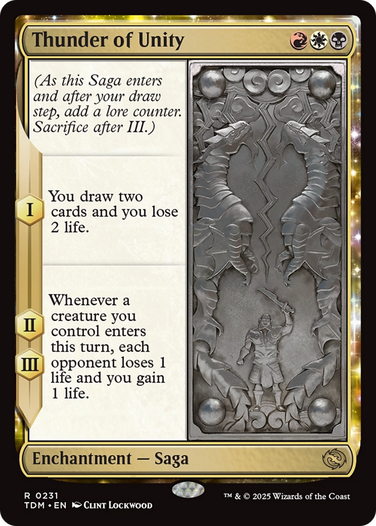Thunder of Unity [Tarkir: Dragonstorm] | Exor Games Dartmouth