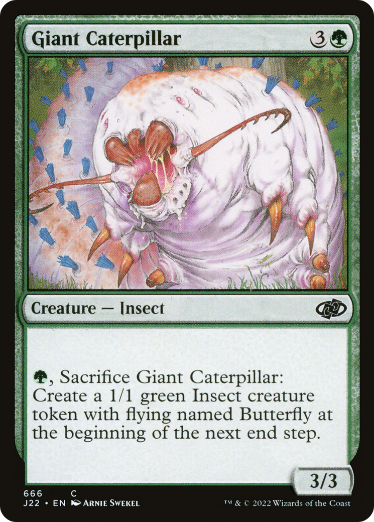 Giant Caterpillar [Jumpstart 2022] | Exor Games Dartmouth