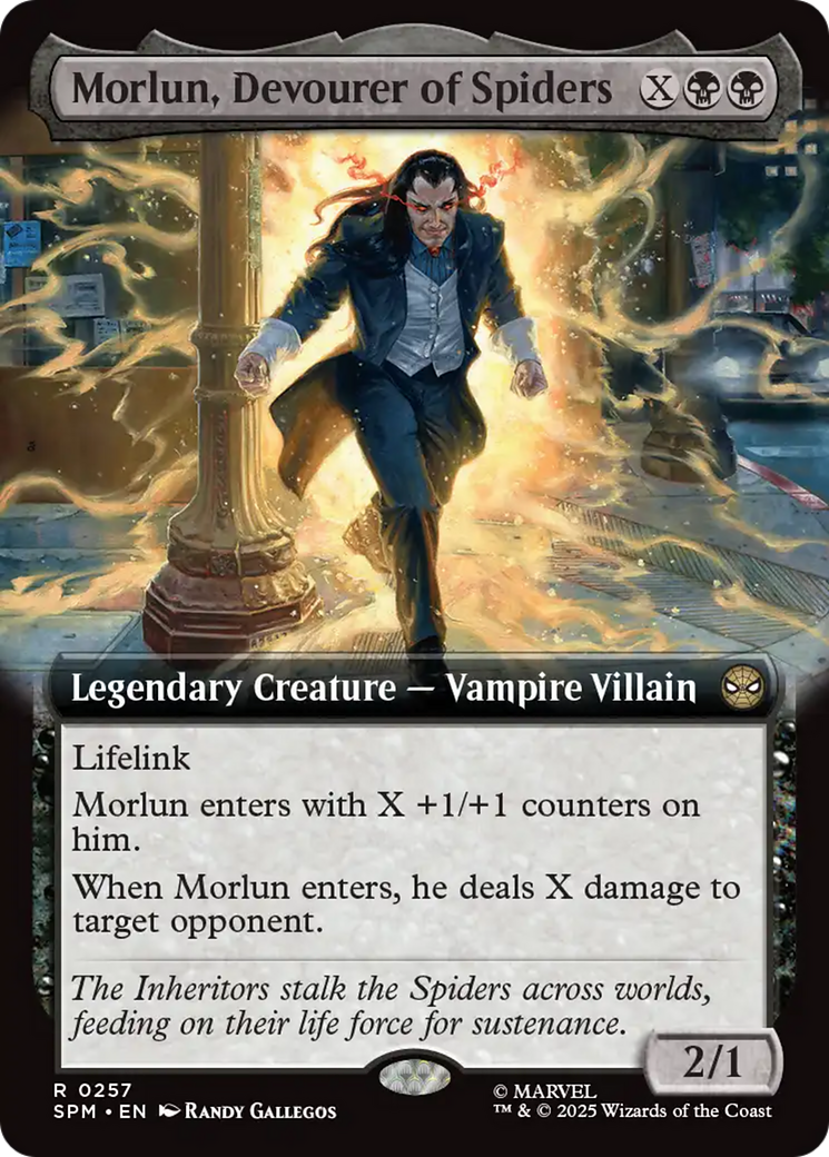 Morlun, Devourer of Spiders (Extended Art) [Marvel's Spider-Man] | Exor Games Dartmouth