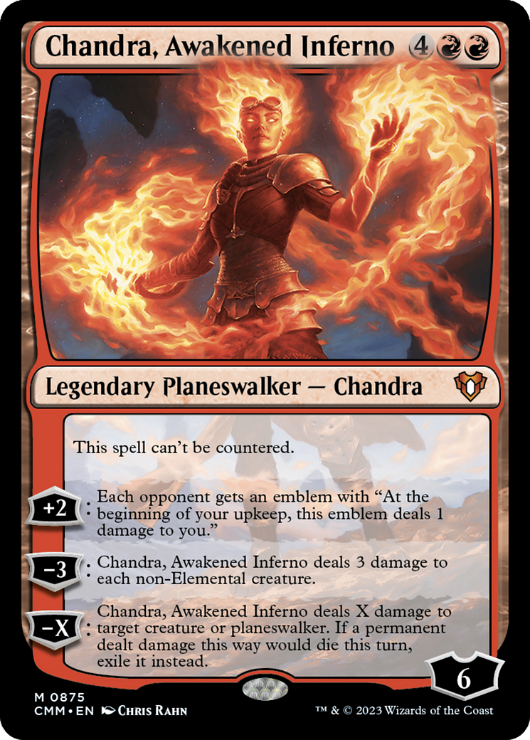 Chandra, Awakened Inferno [Commander Masters] | Exor Games Dartmouth