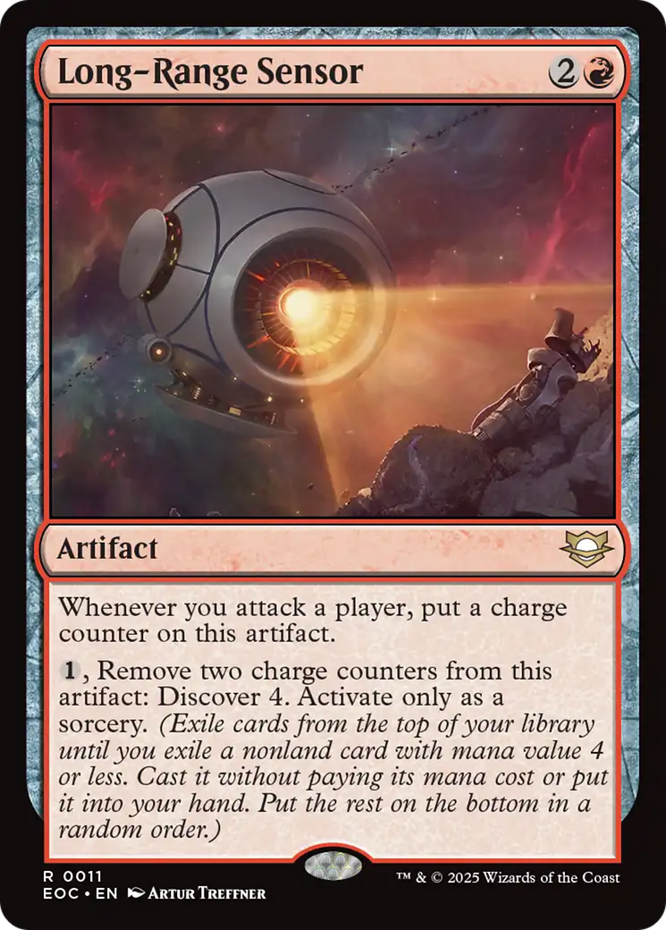 Long-Range Sensor [Edge of Eternities Commander] | Exor Games Dartmouth