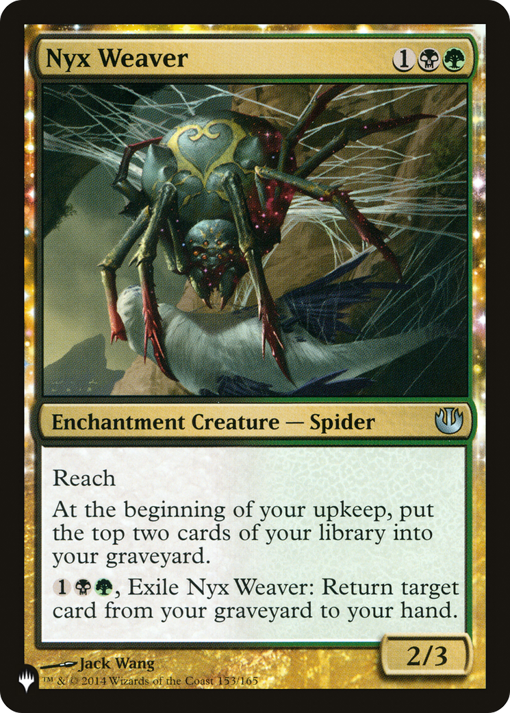 Nyx Weaver [The List] | Exor Games Dartmouth