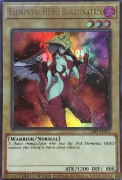 Elemental HERO Burstinatrix [LART-EN041] Ultra Rare | Exor Games Dartmouth