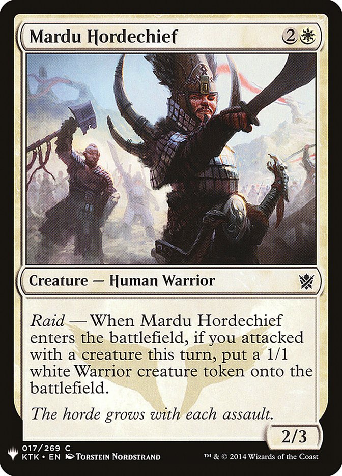 Mardu Hordechief [Mystery Booster] | Exor Games Dartmouth