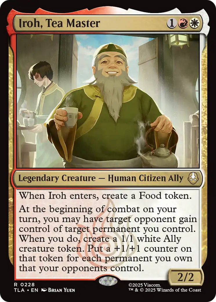 Iroh, Tea Master [Avatar: The Last Airbender] | Exor Games Dartmouth