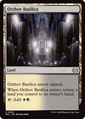 Orzhov Basilica [Duskmourn: House of Horror Commander] | Exor Games Dartmouth