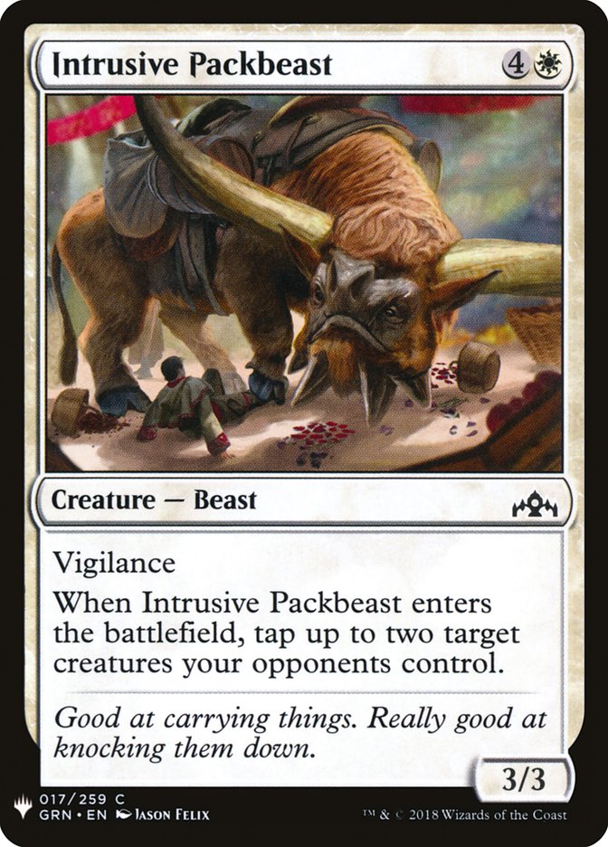 Intrusive Packbeast [Mystery Booster] | Exor Games Dartmouth