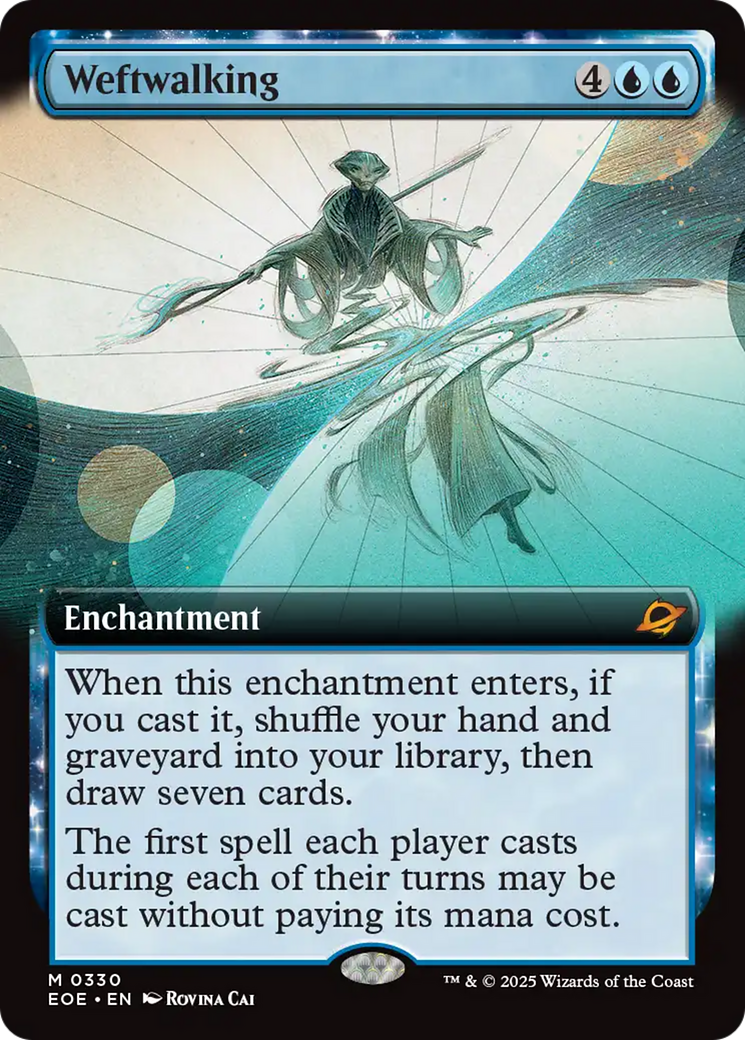 Weftwalking (Extended Art) [Edge of Eternities] | Exor Games Dartmouth