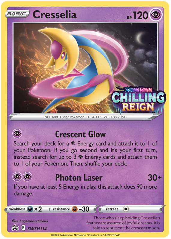 Cresselia (SWSH114) [Sword & Shield: Black Star Promos] | Exor Games Dartmouth