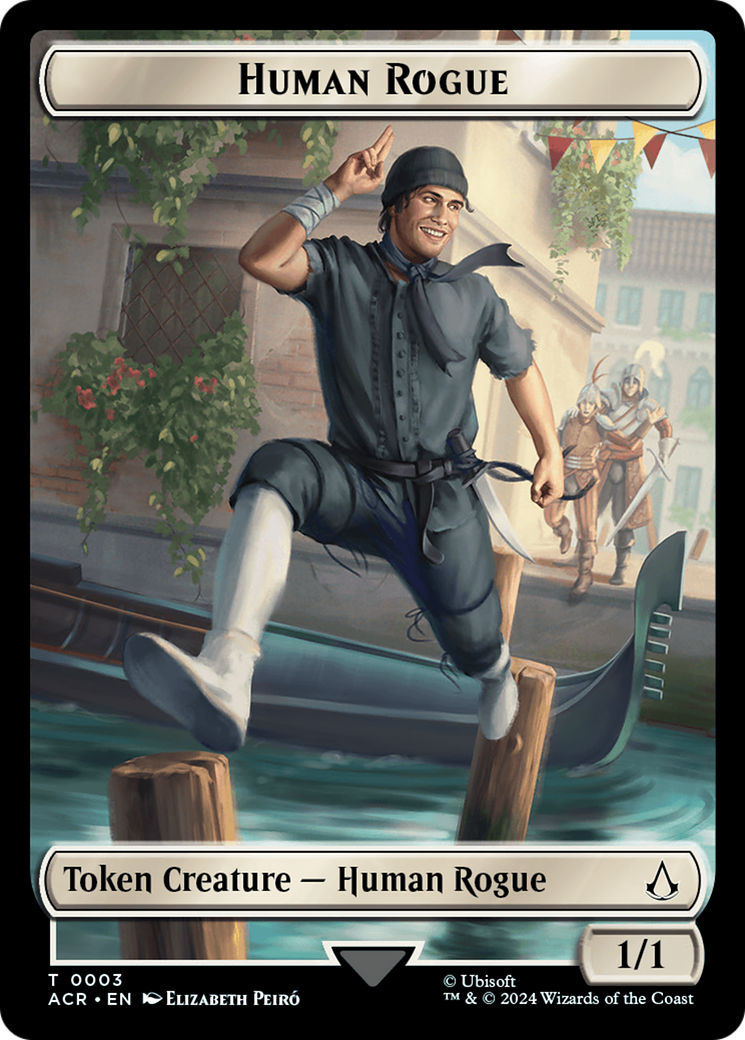 Human Rogue Token [Assassin's Creed Tokens] | Exor Games Dartmouth