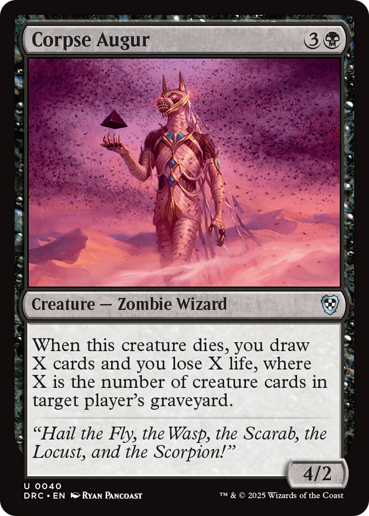 Corpse Augur [Aetherdrift Commander] | Exor Games Dartmouth