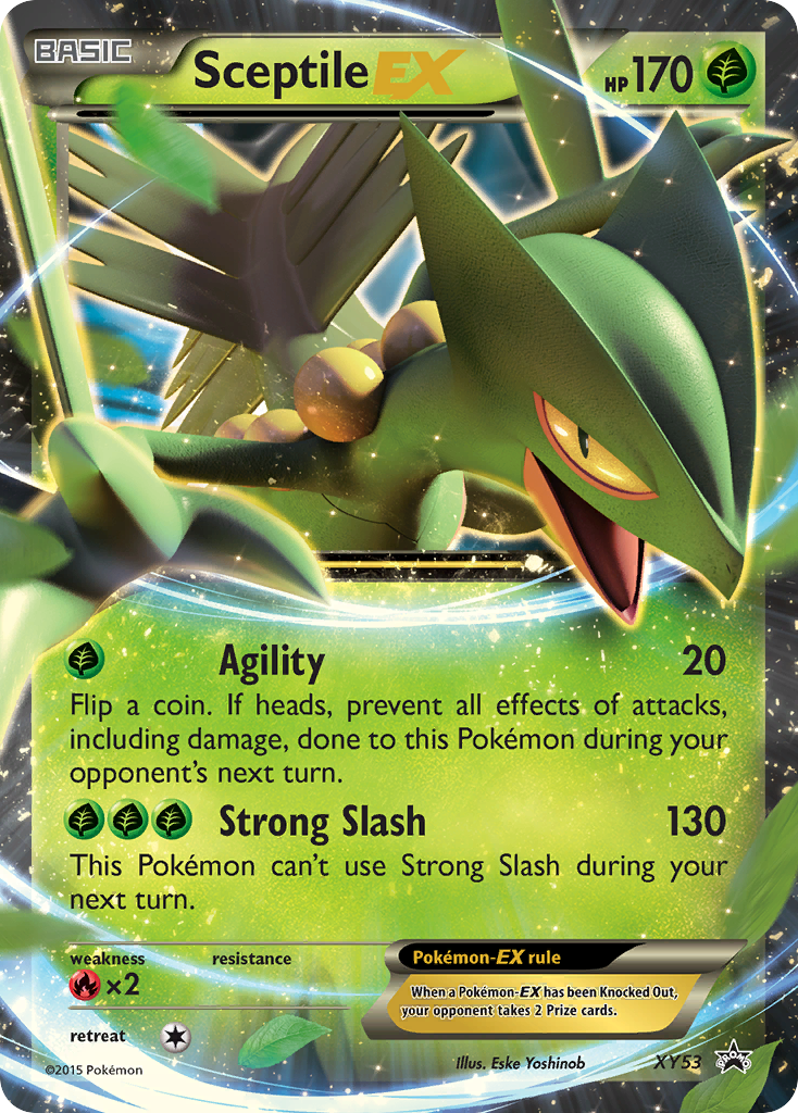 Sceptile EX (XY53) [XY: Black Star Promos] | Exor Games Dartmouth