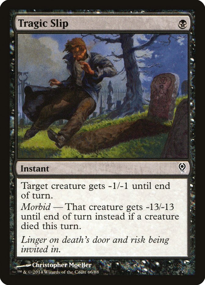 Tragic Slip [Duel Decks: Jace vs. Vraska] | Exor Games Dartmouth