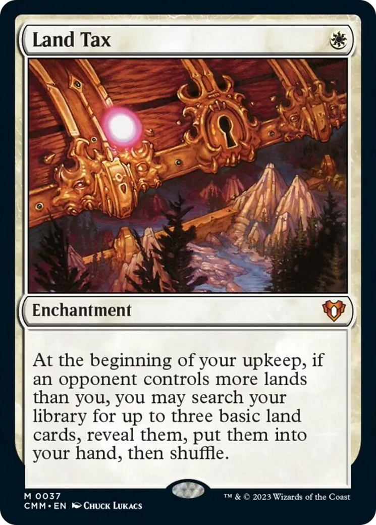 Land Tax [Commander Masters] | Exor Games Dartmouth