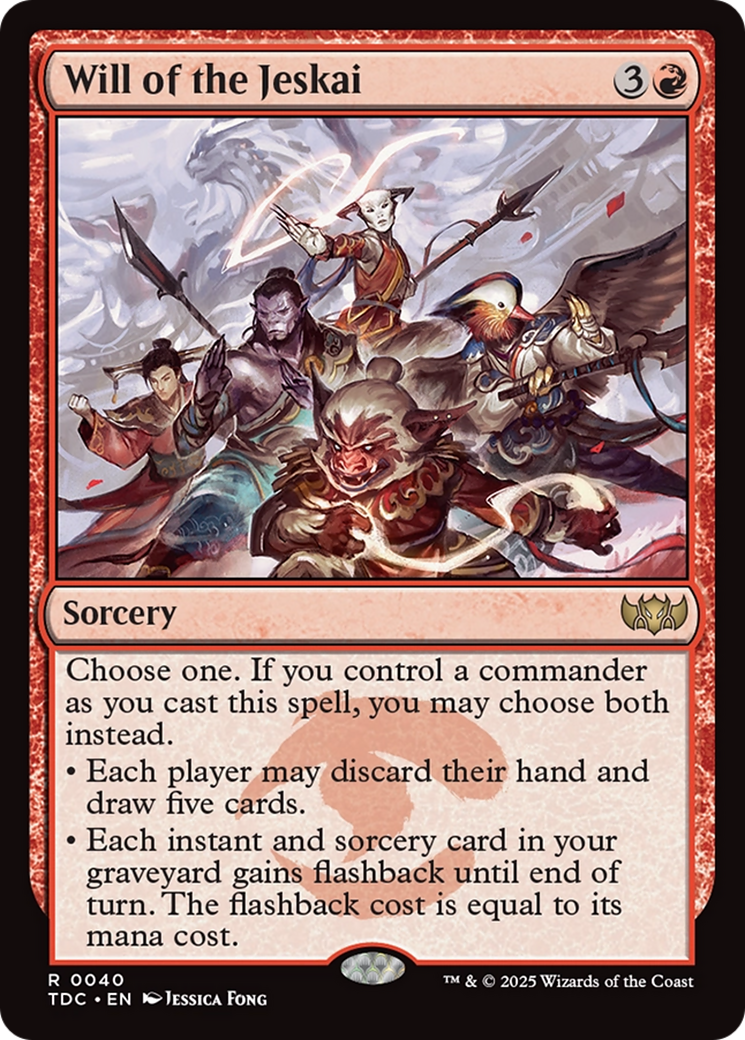 Will of the Jeskai [Tarkir: Dragonstorm Commander] | Exor Games Dartmouth