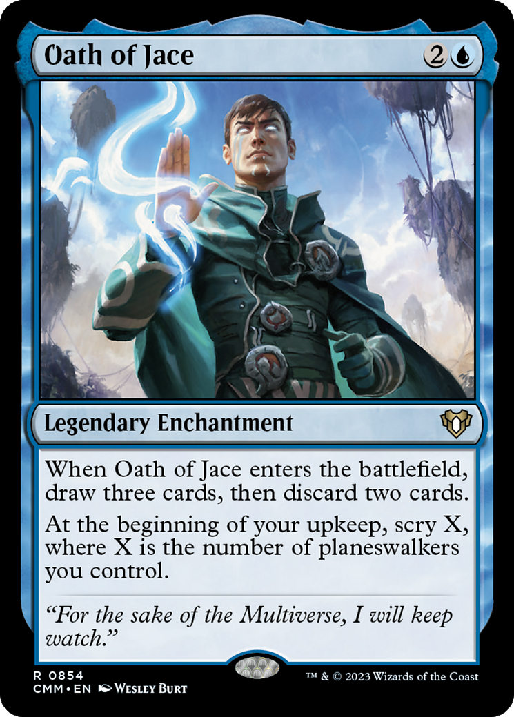 Oath of Jace [Commander Masters] | Exor Games Dartmouth