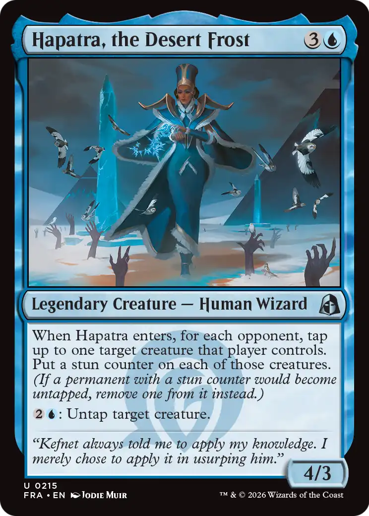 Hapatra, the Desert Frost [Reality Fracture] | Exor Games Dartmouth