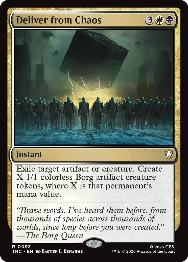 Deliver from Chaos (Surge Foil) [Star Trek Commander] | Exor Games Dartmouth