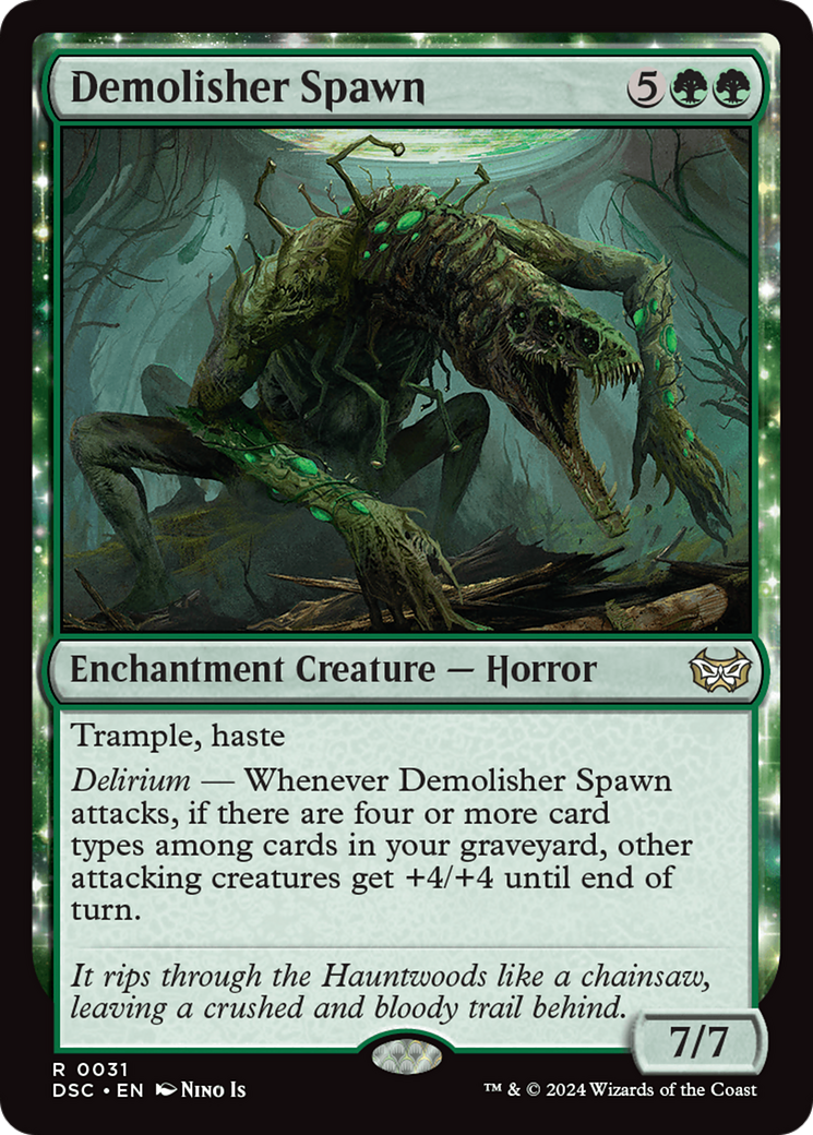 Demolisher Spawn [Duskmourn: House of Horror Commander] | Exor Games Dartmouth