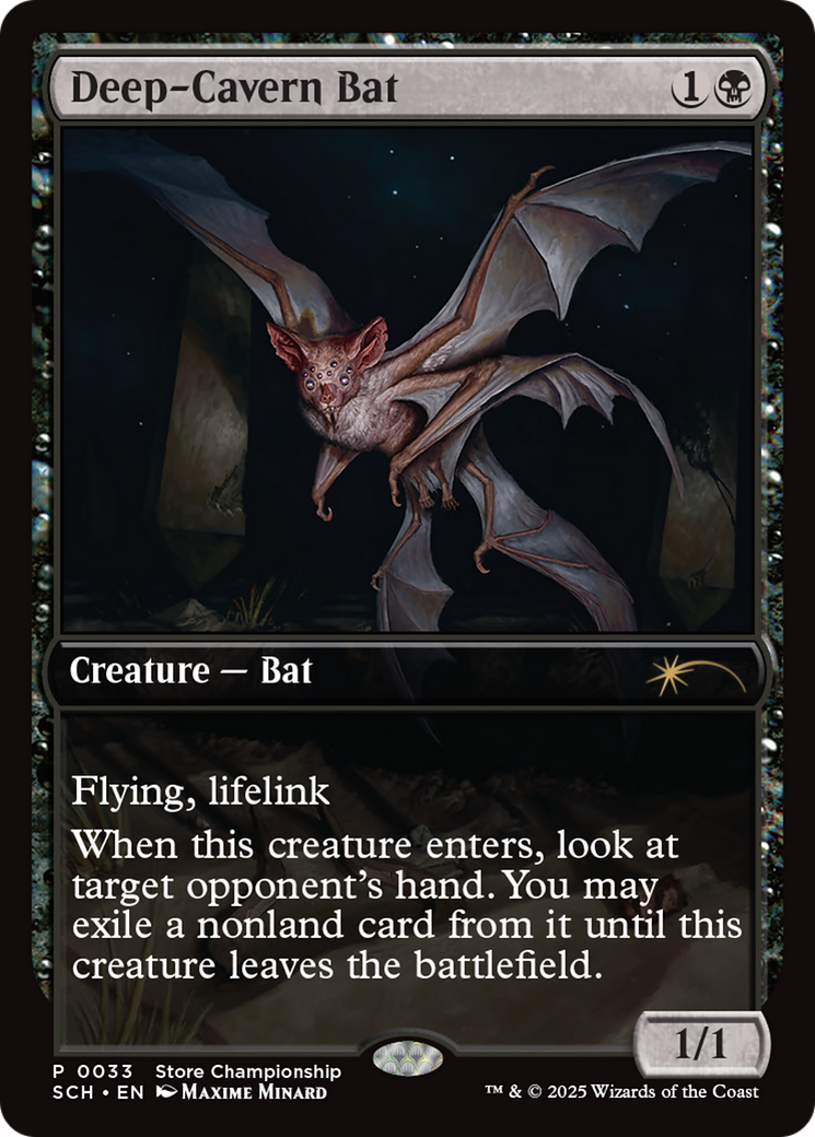 Deep-Cavern Bat [Store Championships 2025] | Exor Games Dartmouth