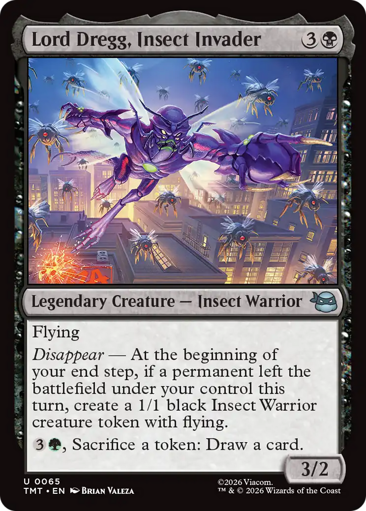 Lord Dregg, Insect Invader [Teenage Mutant Ninja Turtles] | Exor Games Dartmouth