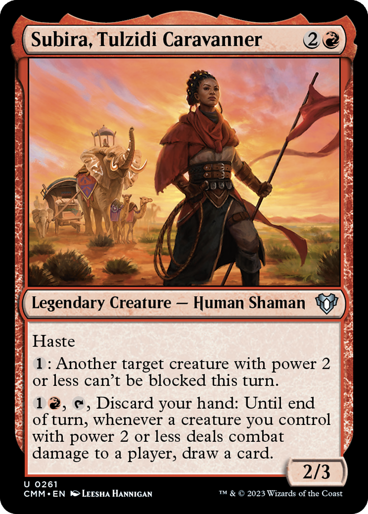 Subira, Tulzidi Caravanner [Commander Masters] | Exor Games Dartmouth