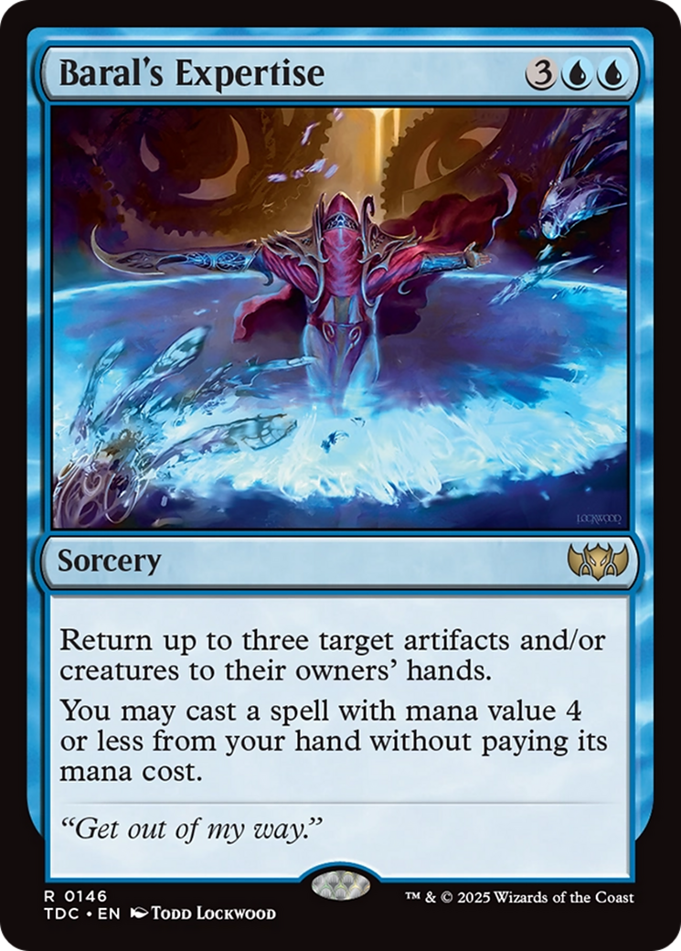 Baral's Expertise [Tarkir: Dragonstorm Commander] | Exor Games Dartmouth