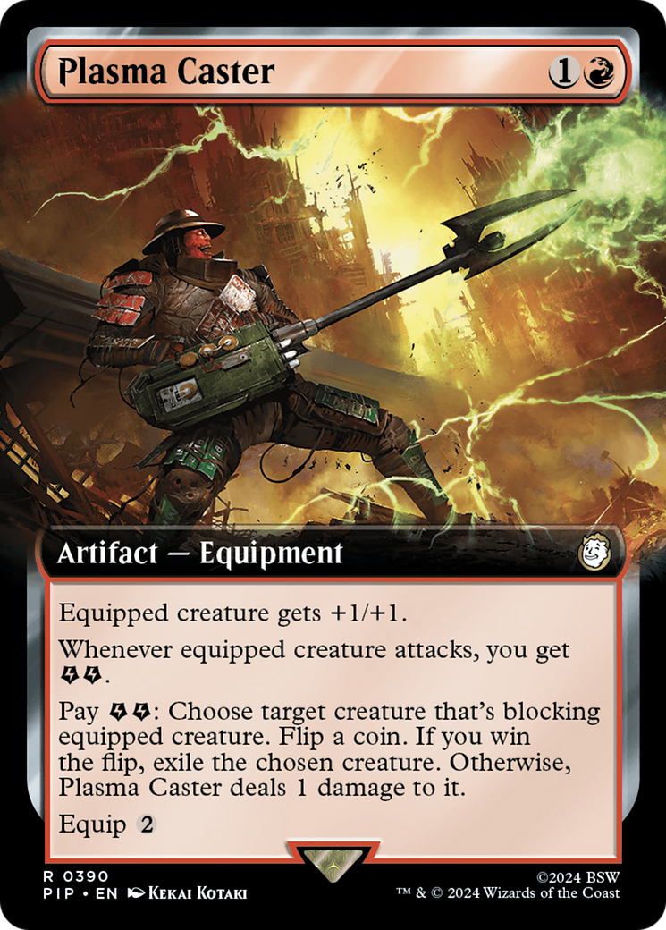 Plasma Caster (Extended Art) [Fallout] | Exor Games Dartmouth