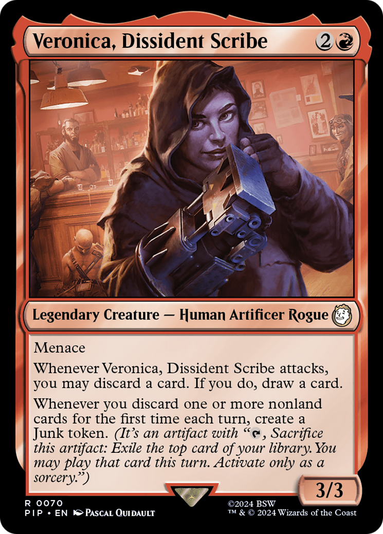 Veronica, Dissident Scribe [Fallout] | Exor Games Dartmouth