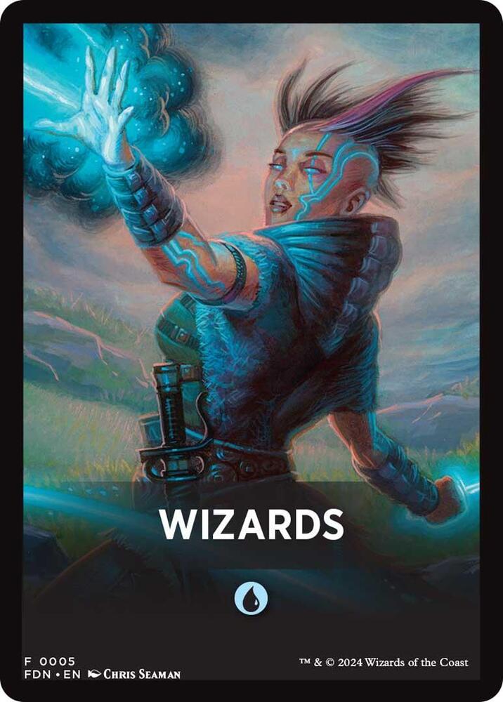 Wizards Theme Card [Foundations Jumpstart Front Cards] | Exor Games Dartmouth