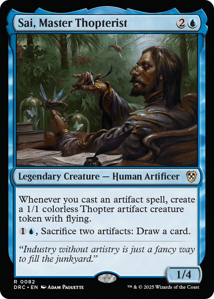 Sai, Master Thopterist [Aetherdrift Commander] | Exor Games Dartmouth