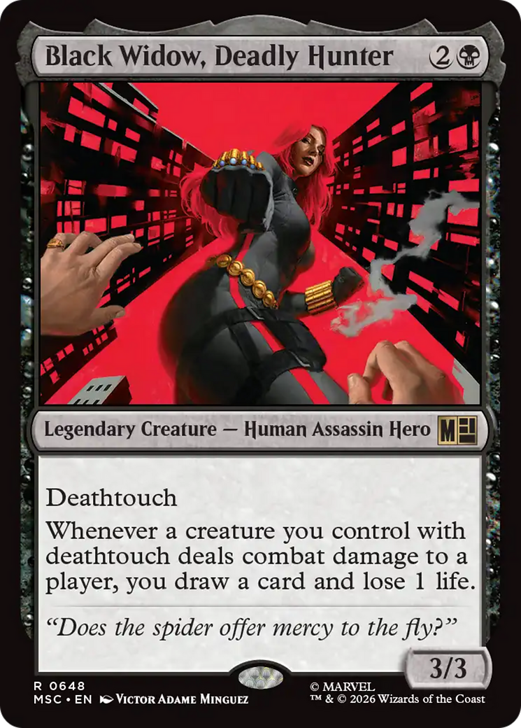 Black Widow, Deadly Hunter [Marvel Super Heroes Commander] | Exor Games Dartmouth