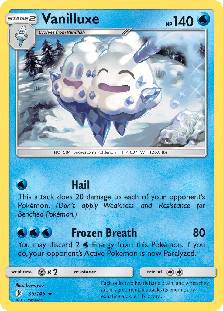 Vanilluxe (35/145) [Sun & Moon: Guardians Rising] | Exor Games Dartmouth