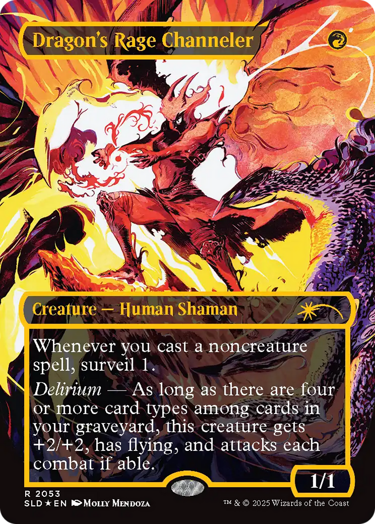 Dragon's Rage Channeler (2053) (Raised Foil) [Secret Lair Drop Series] | Exor Games Dartmouth