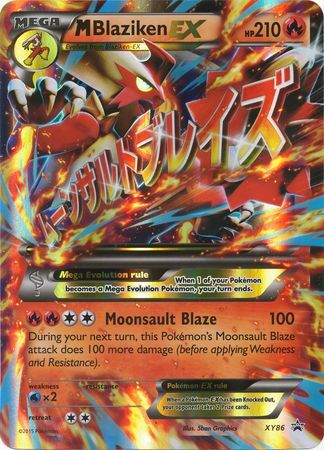 M Blaziken EX (XY86) (Jumbo Card) [XY: Black Star Promos] | Exor Games Dartmouth