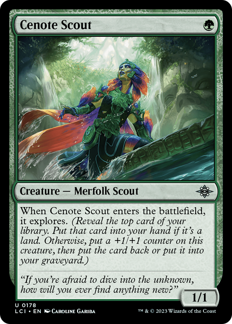 Cenote Scout [The Lost Caverns of Ixalan] | Exor Games Dartmouth