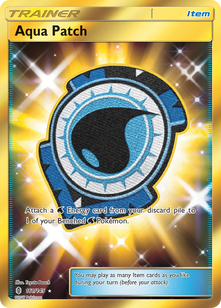 Aqua Patch (161/145) [Sun & Moon: Guardians Rising] | Exor Games Dartmouth