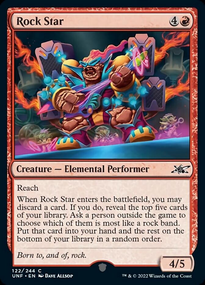 Rock Star [Unfinity] | Exor Games Dartmouth