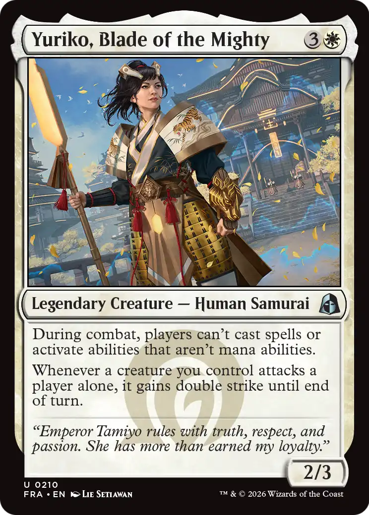 Yuriko, Blade of the Mighty [Reality Fracture] | Exor Games Dartmouth