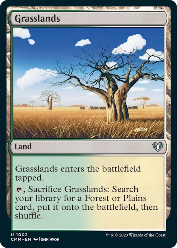 Grasslands [Commander Masters] | Exor Games Dartmouth