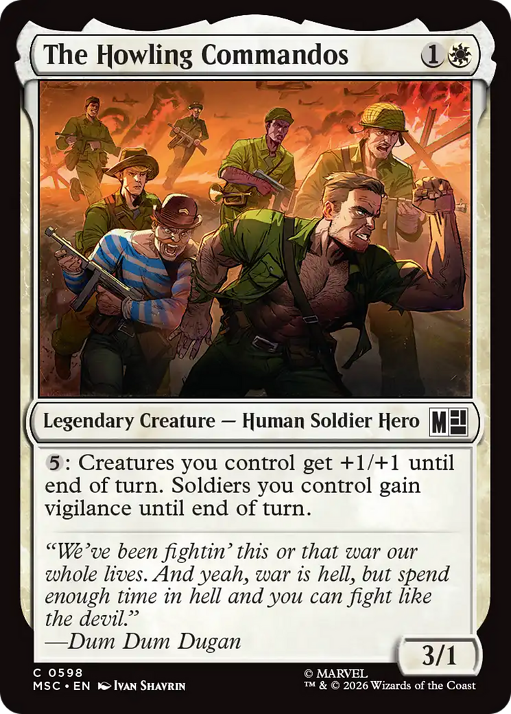 The Howling Commandos [Marvel Super Heroes Commander] | Exor Games Dartmouth