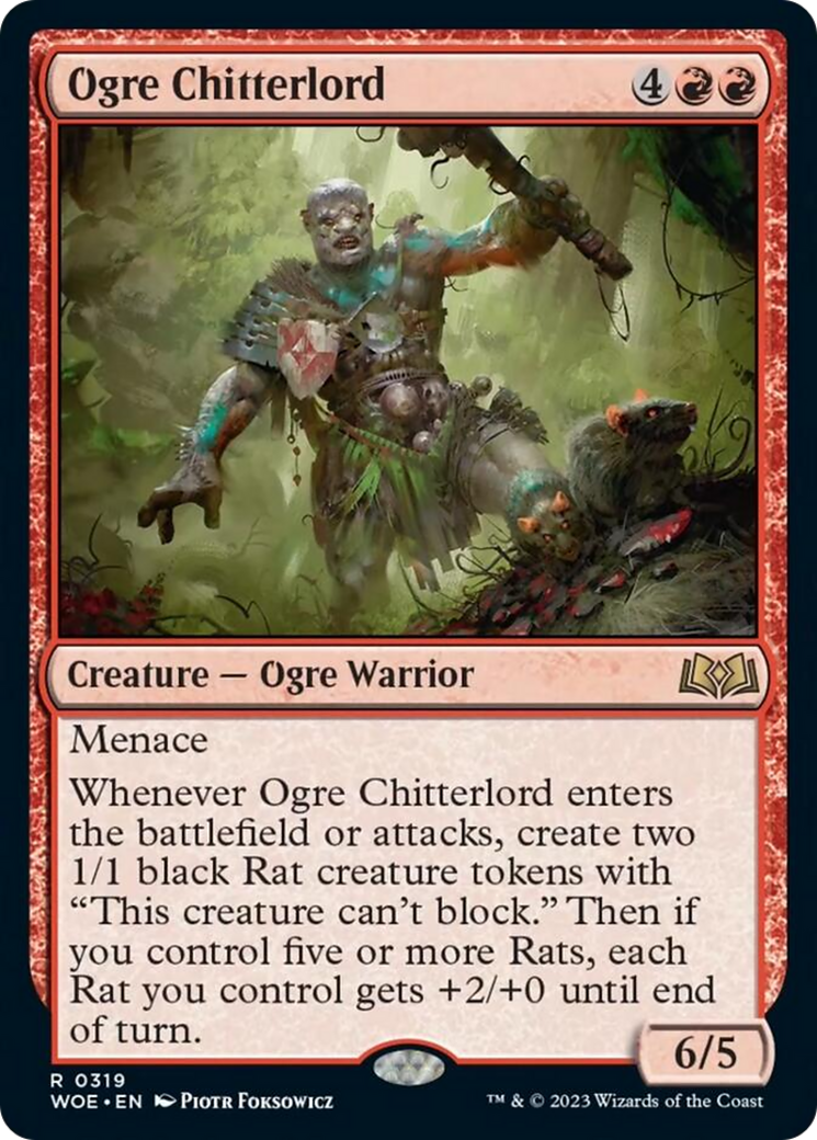 Ogre Chitterlord [Wilds of Eldraine] | Exor Games Dartmouth