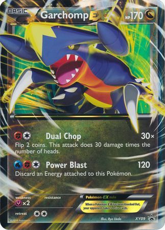 Garchomp EX (XY09) (Jumbo Card) [XY: Black Star Promos] | Exor Games Dartmouth