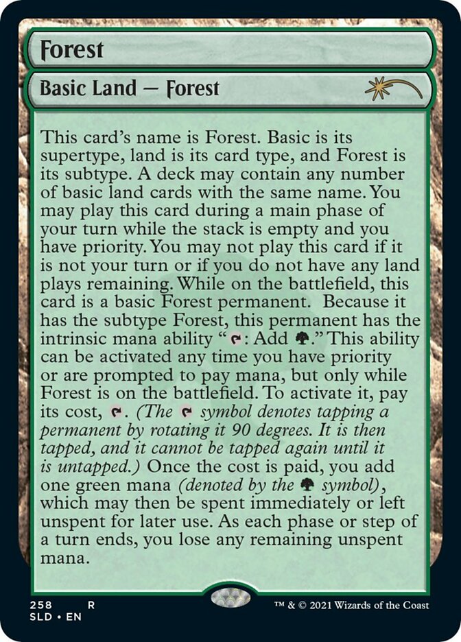 Forest (258) [Secret Lair Drop Series] | Exor Games Dartmouth