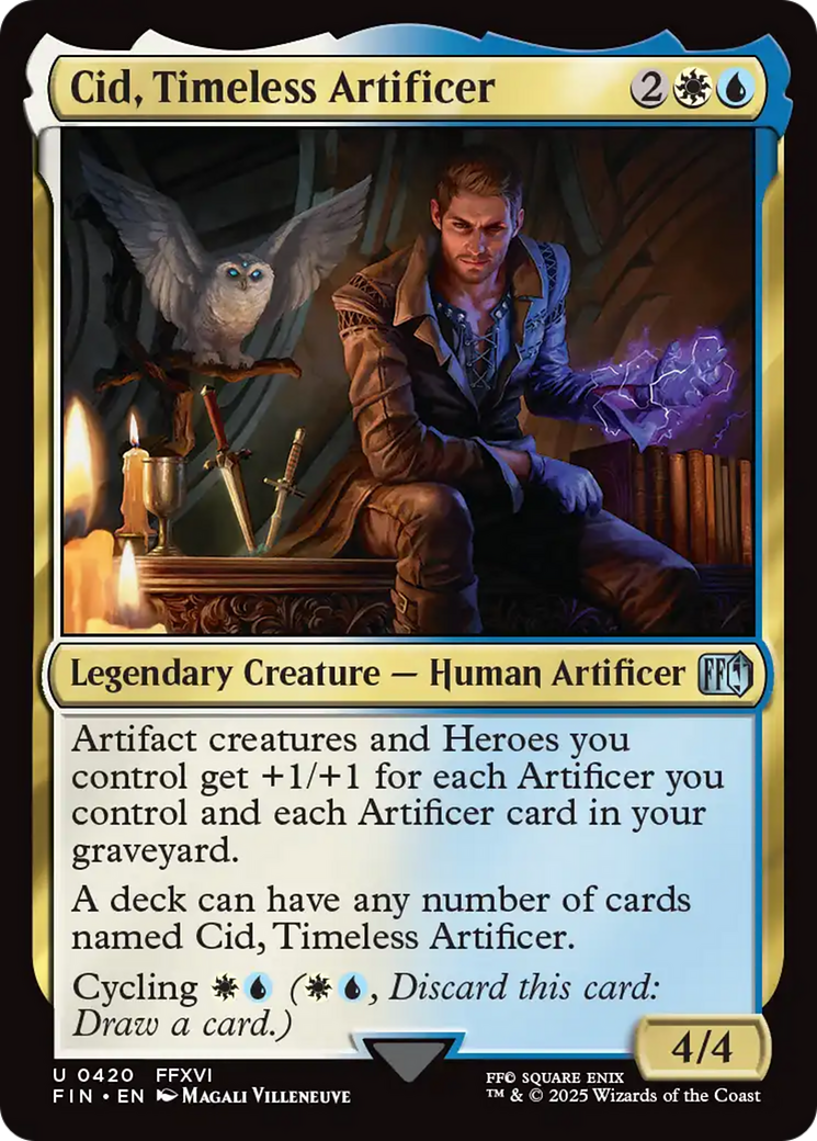 Cid, Timeless Artificer (0420) [FINAL FANTASY] | Exor Games Dartmouth