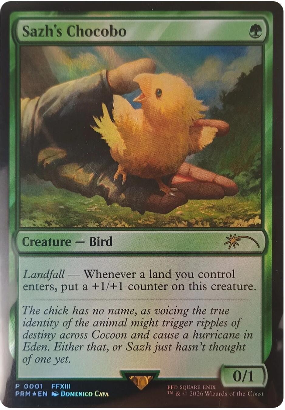 Sazh's Chocobo [FINAL FANTASY Promos] | Exor Games Dartmouth