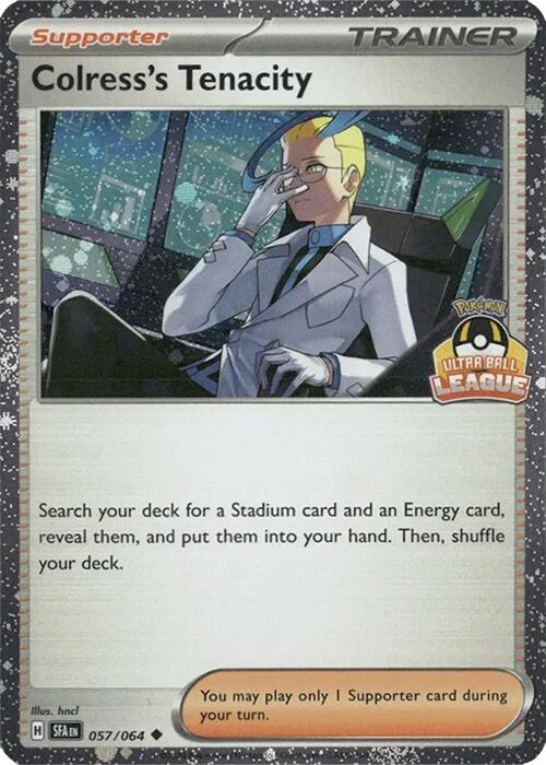 Colress's Tenacity (057/064) (Ultra Ball League) [League & Championship Cards] | Exor Games Dartmouth
