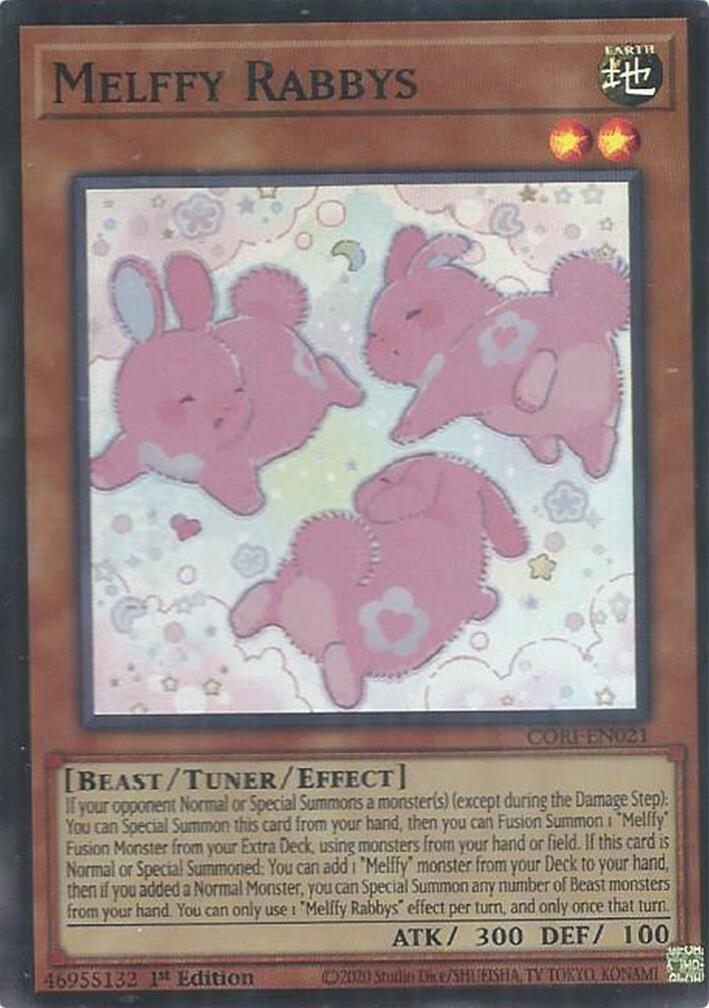 Melffy Rabbys [CORI-EN021] Super Rare | Exor Games Dartmouth